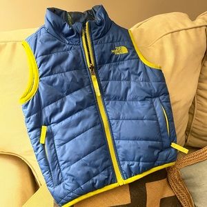 3T toddler boy/girl North Face reversible vest